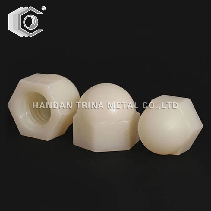 DIN1587 plastik neylon qopqoqli non