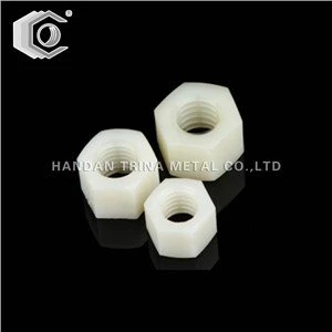 DIN934 plastik neylon olti burchakli yong'oq