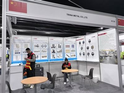 Handon Qina metall mahsulotlari Co., Ltd. Saudiya Arabistonining ko'rgazmasi